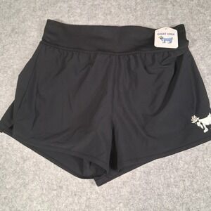 GOAT USA Athletic Shorts Womens Small Black Zipper Pocket GU-1509